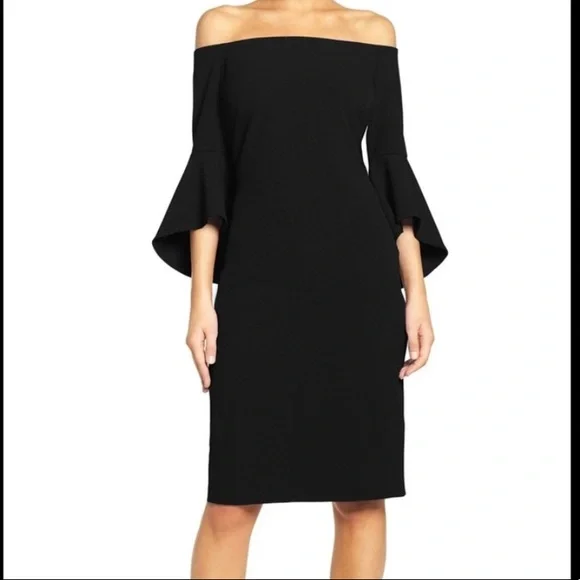 scalloped off shoulder dress Eyelet Off Shoulder Maxi Dress with Scalloped Hem